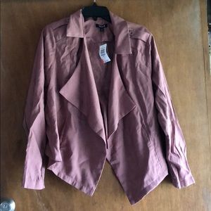 Torrid Brown Mauve Twill Jacket